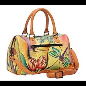 Large Zip Around Satchel